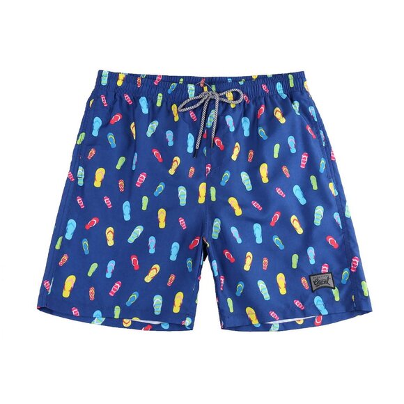 Boys' Swim Trunks Quick Dry Swimsuit with Liner Size 27 - Picture 1 of 6